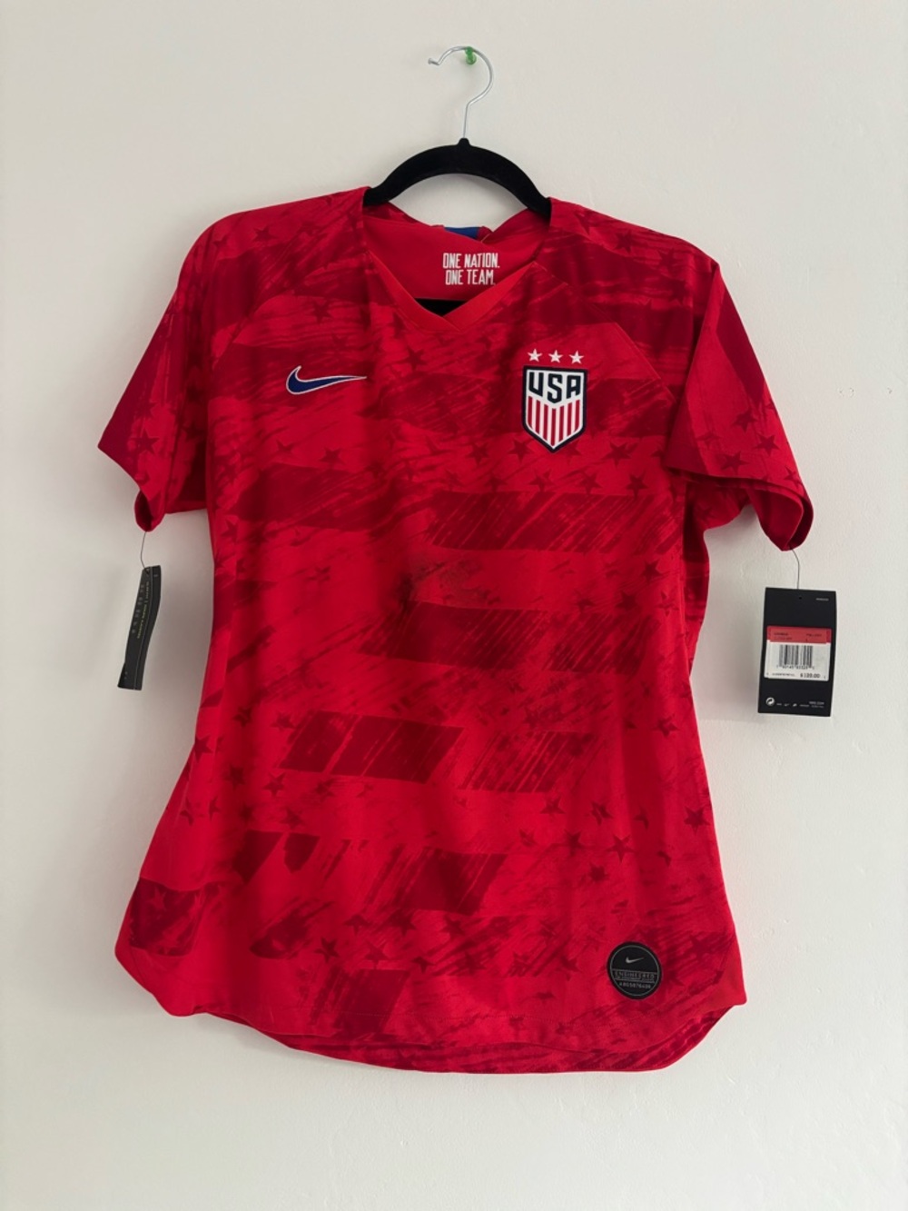 Nike Pugh #2 USA 2019 Womens Away Jersey Nwt Size L